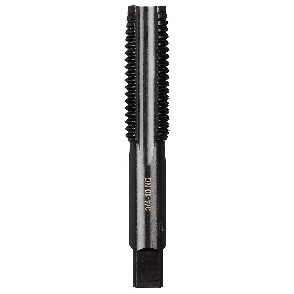 Milwaukee 3/4 in -10 NC Straight Flute Plug Tap, large image number 1