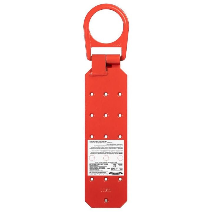 Werner Plated Steel Roof Anchor with D-Ring, large image number 1