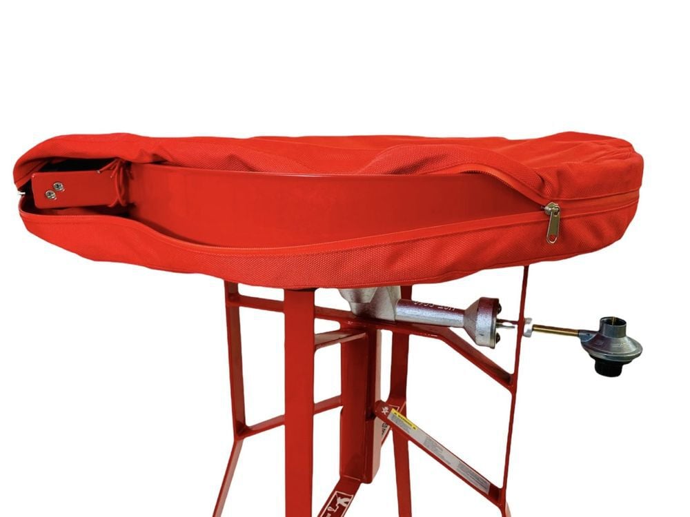 Firedisc 22 Inch Fireman Polyester Fabric Red Disc Sac Bowl Case/Cover, large image number 13