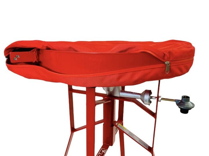 Firedisc 22 Inch Fireman Polyester Fabric Red Disc Sac Bowl Case/Cover, large image number 12