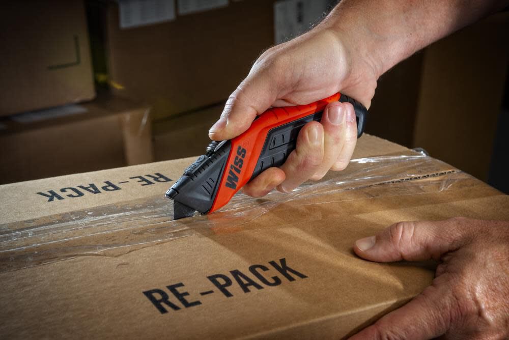 Crescent Wiss Safety Utility Knife Auto-Retracting, large image number 4