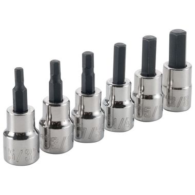 CRAFTSMAN SAE Hex Bit Socket Set, 6pc