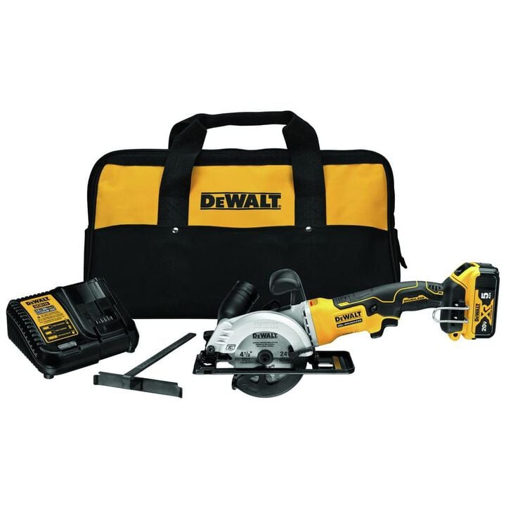 DEWALT ATOMIC 20V MAX Brushless 4-1/2 in. Cordless Circular Saw Kit