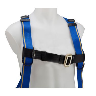 Werner Blue Armor Standard (1 D Ring) Harness (M/L) Fall Protection Equipment, large image number 1