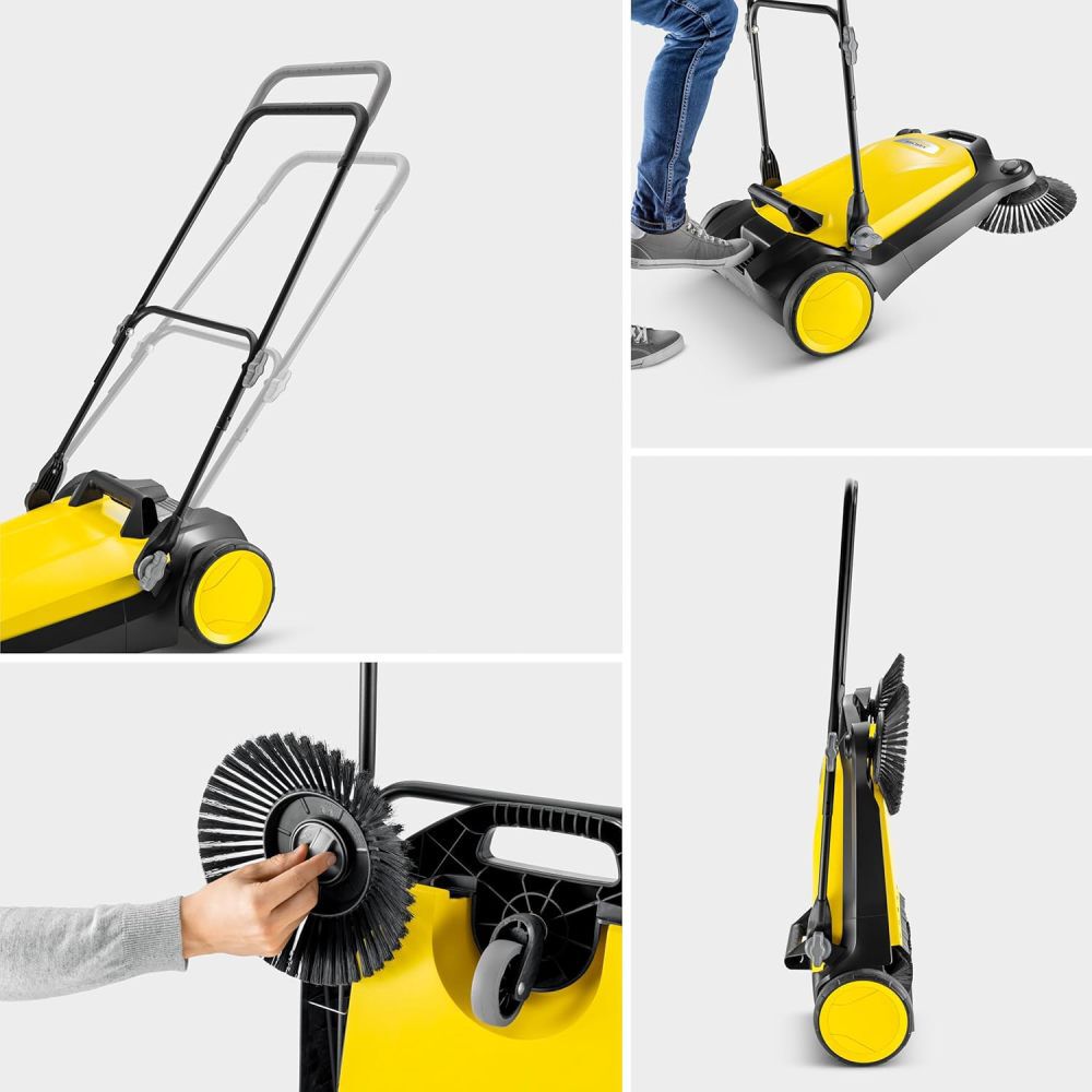 Karcher S 4 Twin 26.8 Inch Walk-Behind Push Sweeper, large image number 9