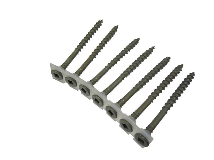 B and C Eagle #8 x 3 Inch Exterior Collated Screws