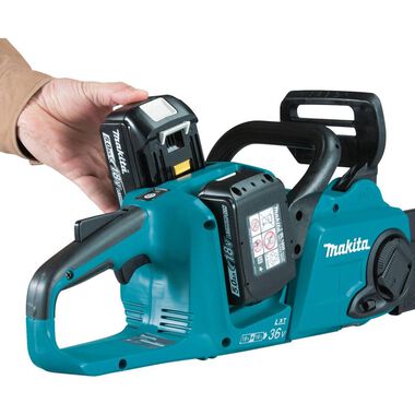 Makita 18V X2 (36V) LXT Chain Saw Kit 14in Cordless Brushless with 4 5.0Ah Batteries, large image number 8