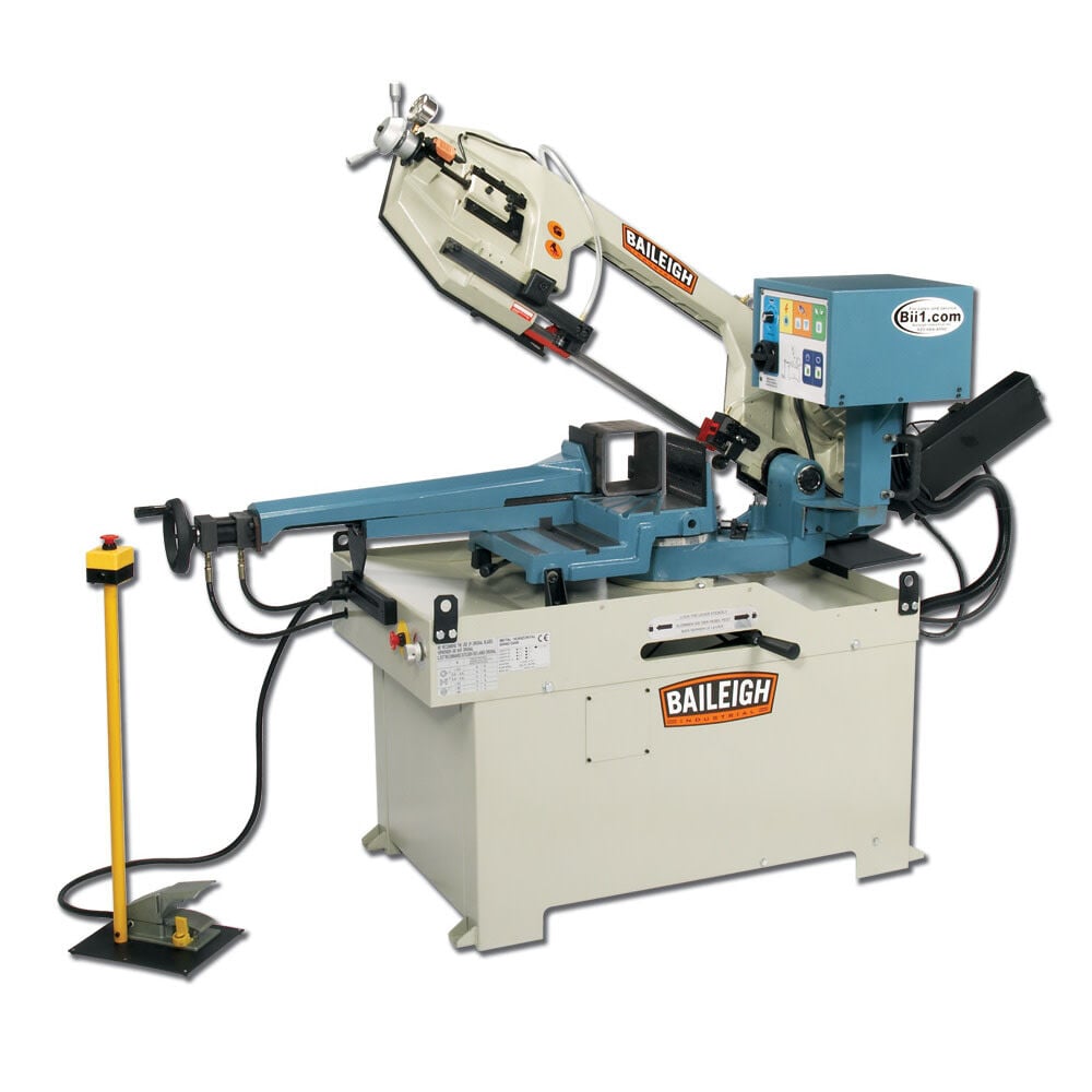 Baileigh BS-350SA Band Saw Semi-Auto Gear-Driven 220V 1 Phase, large image number 1