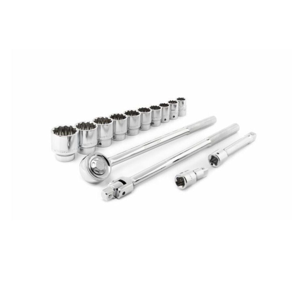 Crescent 14 Pc 3/4in Drive 12 Point Standard SAE Mechanics Tool Set, large image number 1