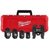 Milwaukee 1/2 Inch - 1-1/4 Inch CTS-V Pivoting Press Ring Kit for M12 FORCE LOGIC Press Tool, small image number 1