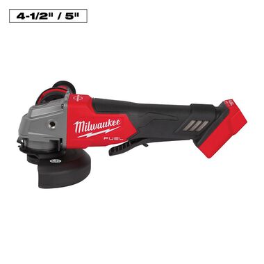 Milwaukee M18 FUEL 4-1/2inch / 5inch Grinder Paddle Switch No-Lock 