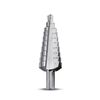 Evolution Power Tools 1/4in- 1in Straight Flute Premium Step Drill Bit, small image number 1