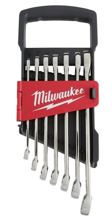 Milwaukee 7-Piece Combination Wrench Set - Metric, large image number 11