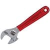Klein Tools 4in Adjustable Wrench Plastic Dipped, small