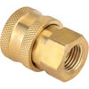 Milton 1/4 Inch Female Straight Thru Quick Coupler, small image number 2