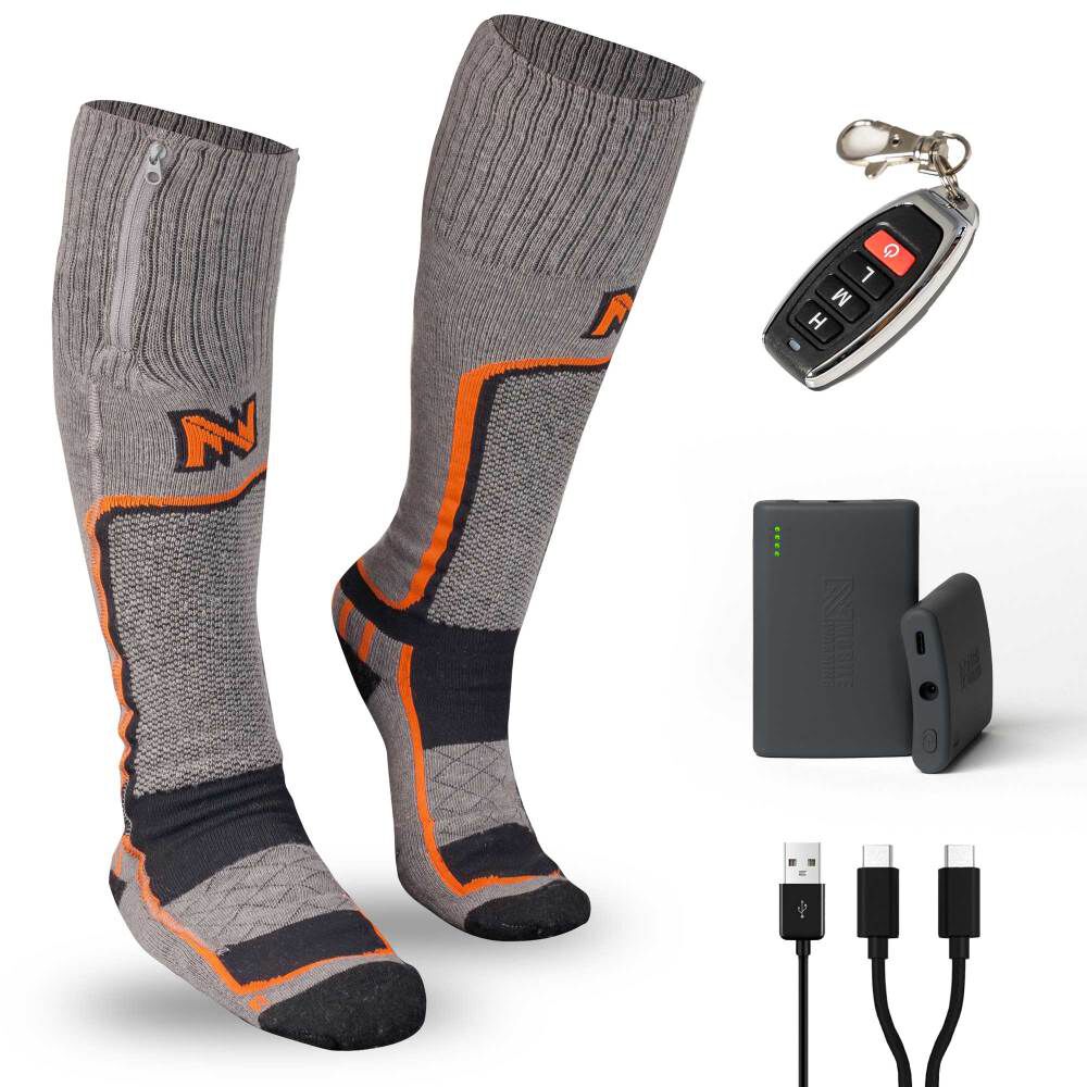 Mobile Warming Merino 2.0 Heated Socks, Unisex, XL, large image number 4