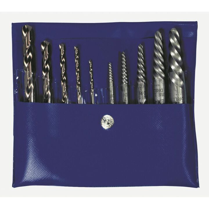 Irwin 10pc Straight Extractor and Drill Bit Set