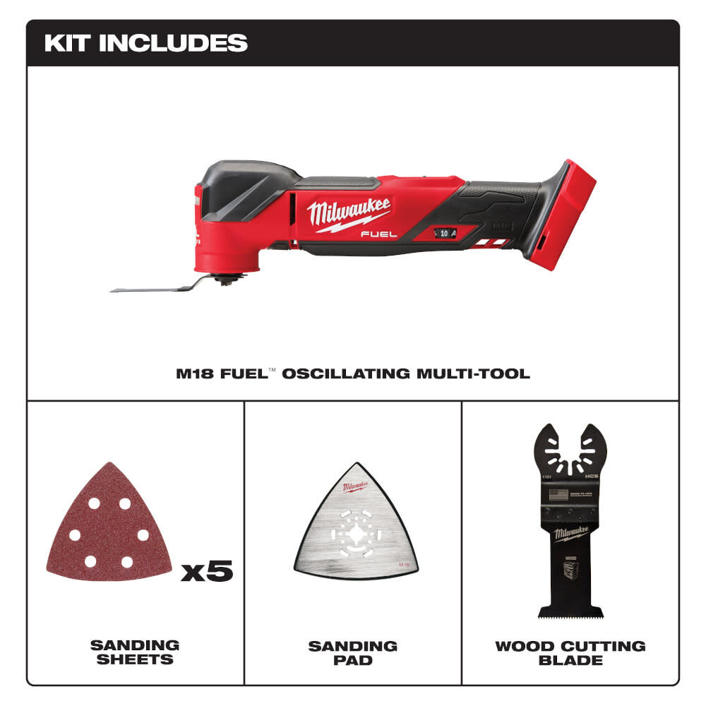 Milwaukee Promotional M18 FUEL Oscillating Multi-Tool (Bare Tool), large image number 10