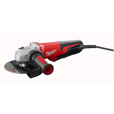 Milwaukee 13 Amp 6 In. Small Angle Grinder Paddle No-Lock, large image number 0