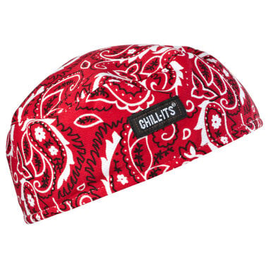 Ergodyne Chill-Its 6630 Red Western Green High-Performance Cap, large image number 0