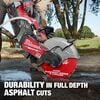 Milwaukee 14 Inch Segmented Rim Diamond Blade for Asphalt and Green Concrete, small image number 5