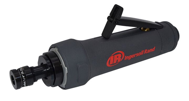 Ingersoll Rand 1/4 In. Inlet 1HP 0.75KW Rear Exhaust Straight Air Die Grinder, large image number 0
