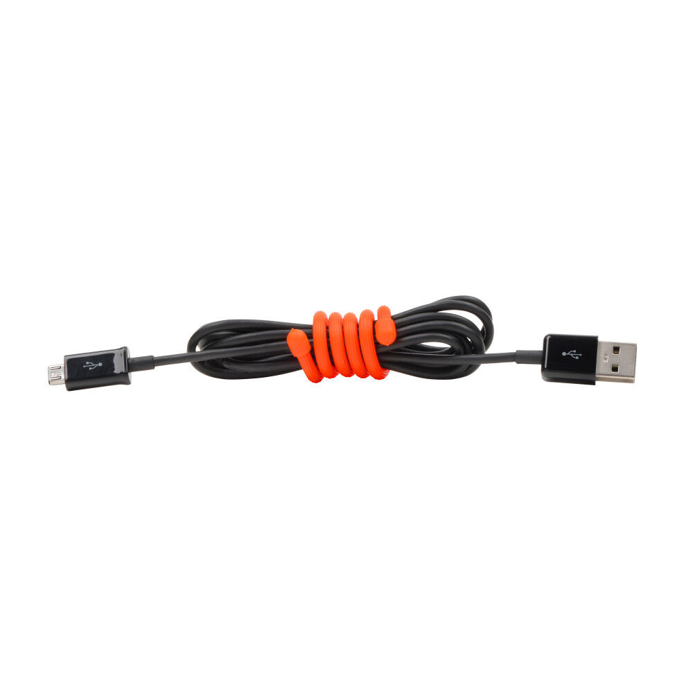 Nite Ize Gear Tie Reusable Rubber Twist Tie 12in 2pk Br. Orange, large image number 7
