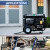 Duromax XP12000EH Dual Fuel Portable Generator - 12000 Watt Gas or Propane Powered-Electric Start- Home Back Up and RV Ready 50 State Approved, small