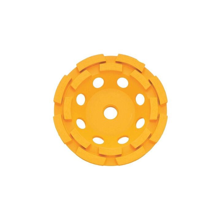 DEWALT 7 Inch Single Row XP Segmented Turbo Rim Diamond Cup Wheel for Masonry Materials, large image number 1
