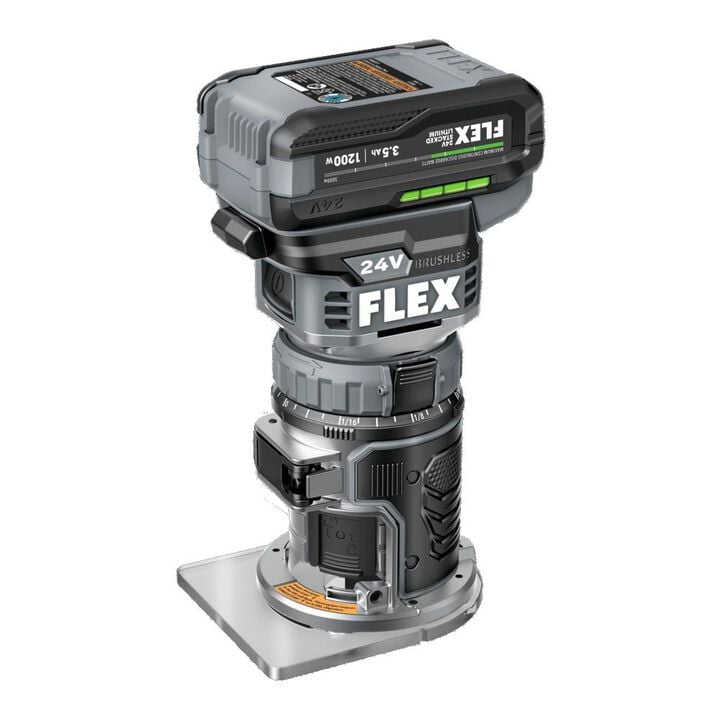 FLEX 24V Trim Router Stacked Lithium Kit, large image number 2