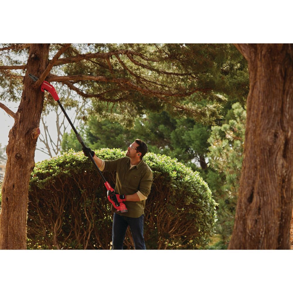 CRAFTSMAN V20* 8 Inch Cordless Pole Chainsaw 4Ah Kit, large image number 9