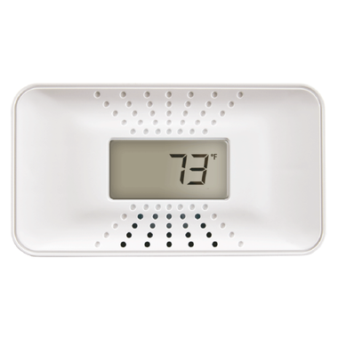 First Alert Carbon Monoxide Alarm with 10-Year Battery and Digital Temperature Display