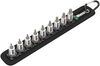 Wera Tools Belt A 3 Torx HF 1/4 in Drive Zyklop Bit Socket Set 9pc, small image number 1