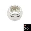 Kubota Parts M10 Self-Locking Hex Nut 6-Pieces, small image number 1