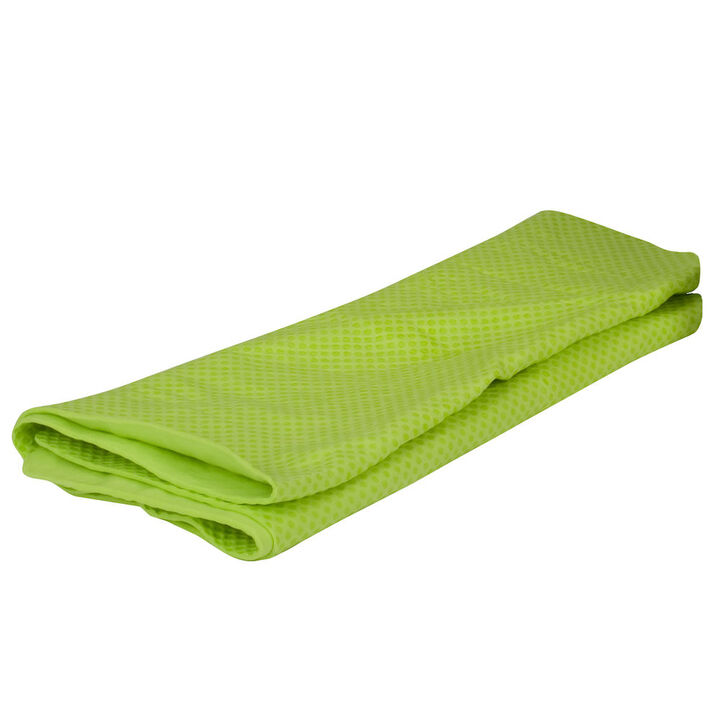 Protective Industrial Products Cooling Towel EZ Cool 13 x 31in Evaporative PVA Lime