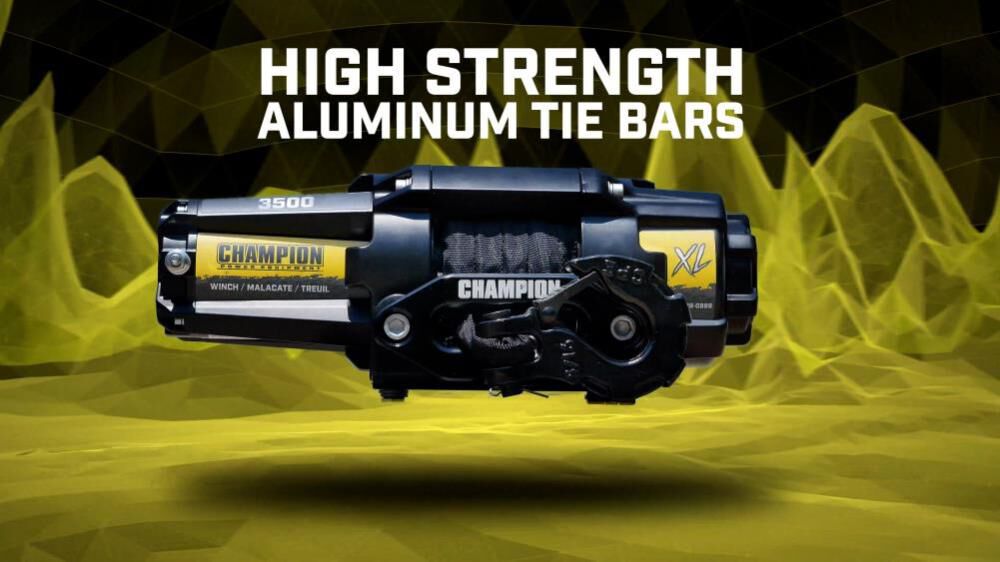 Champion Power Equipment XL 3500 lb ATV/UTV Synthetic Rope