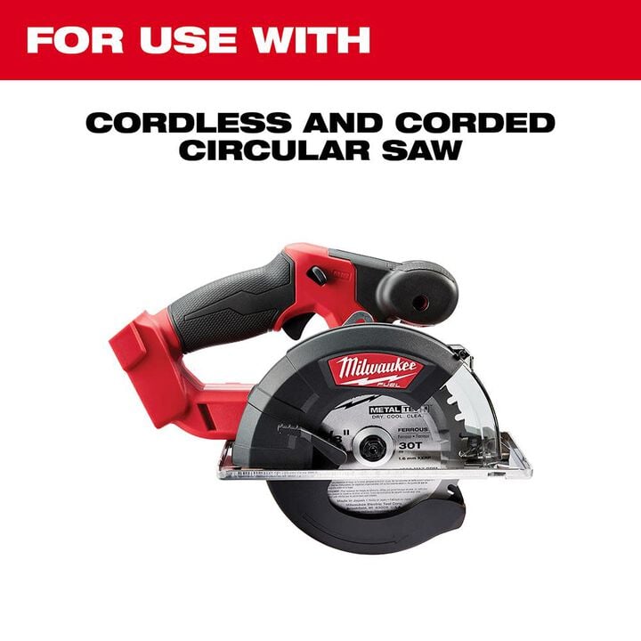 Milwaukee 5-7/8 Inch Metal Cutting Circular Saw Blade Bundle, 5 Pieces, large image number 2