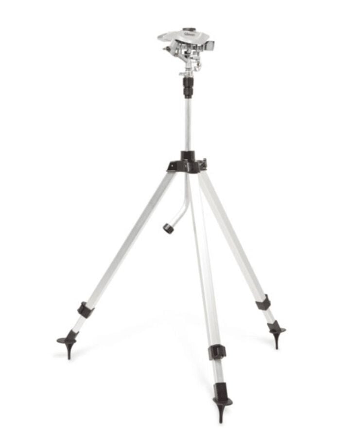 Gilmour Telescoping Tripod Sprinkler 58in Tall with 53' Spray Distance, large image number 1