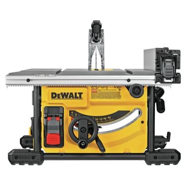 DEWALT 8 1/4in Compact Jobsite Table Saw with Rolling Stand Bundle, large image number 5