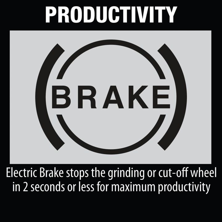 Makita 18V LXT 4 1/2 / 5in Cut-Off/Angle Grinder with Electric Brake (Bare Tool), large image number 1