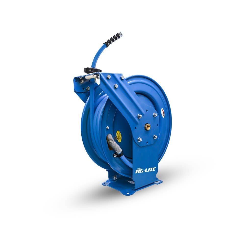 BluBird AG-Lite 5/8 Inch x 100 Ft. Water Hose Reel Dual Arm