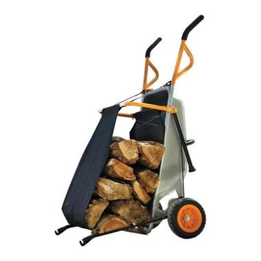 Worx Aerocart Wheelbarrow Firewood Carrier