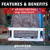 Erickson Mfg 500 lb Capacity Aluminum Hitch Cargo Carrier Basket, 48 Inch x 22 Inch, for 2 Inch Receiver, small image number 4