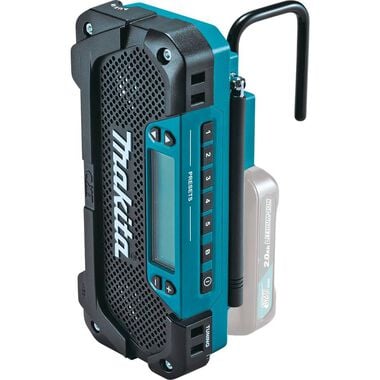 Makita 12 Volt CXT Lithium-Ion Cordless Compact Job Site Radio (Bare Tool), large image number 3