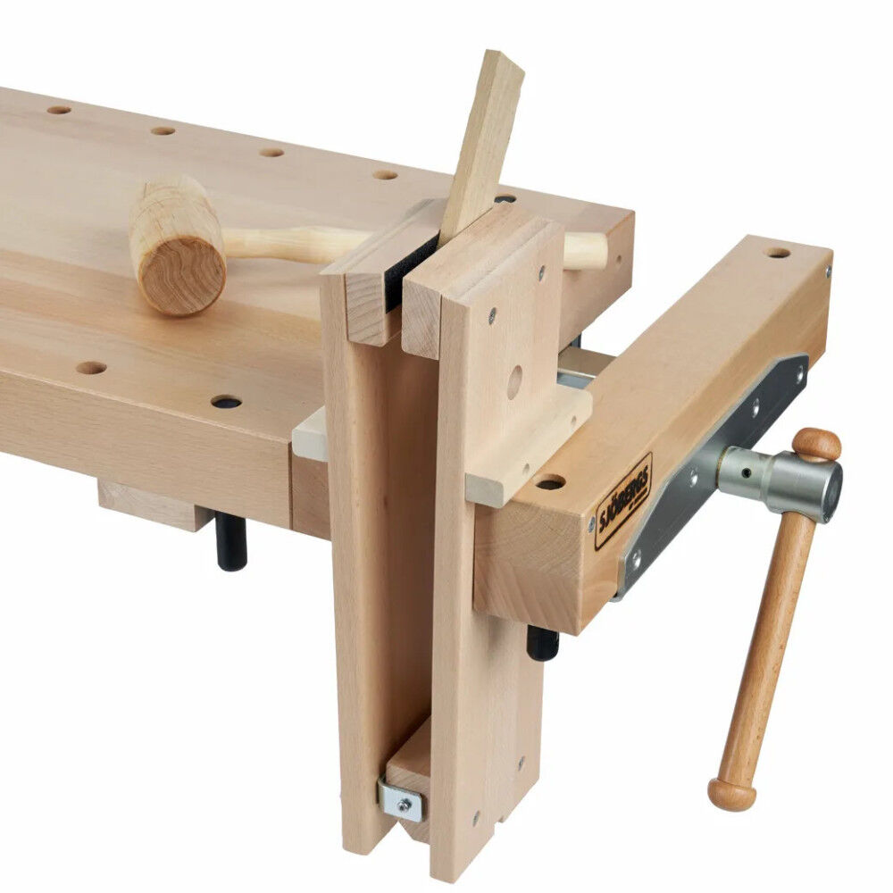 Sjobergs Duplex Double Station Bench with Wooden Trestle, large image number 3