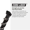 Spyder Impact Shank Carbide-Tipped Hammer Drill Bit Set, 7 Pieces, small image number 5