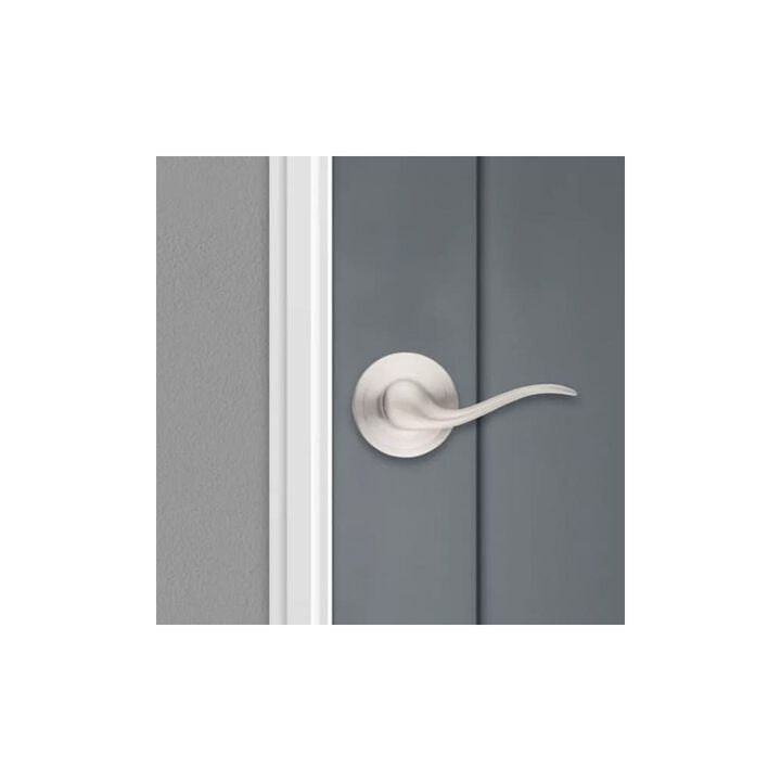 Kwikset Satin Nickel Hall/Closet Tustin Door Lever, large image number 4