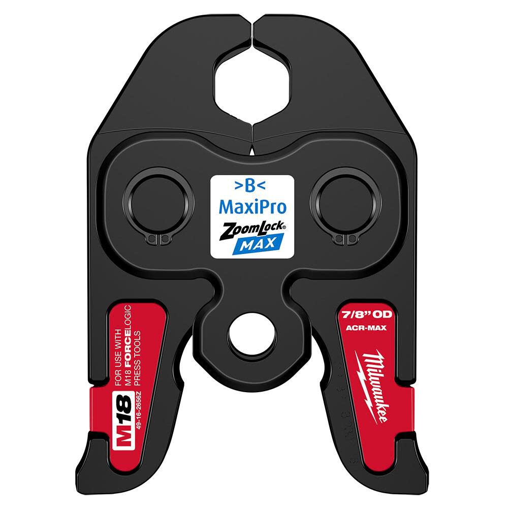 Milwaukee 7/8 Inch ZoomLock MAX Press Jaw for M18 FORCE LOGIC Press Tools, large image number 1