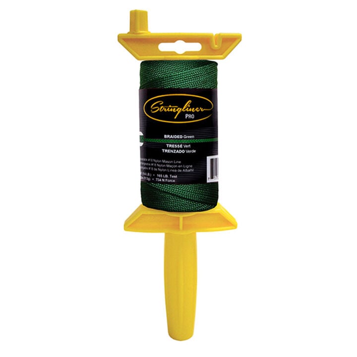 Stringliner Pro Braided Line Reel 250 ft Green