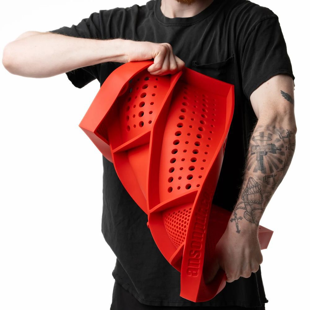 Boltster Top Box XL Fastener Organizing Tool Tray Red, large image number 2